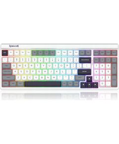 Bezvadu klaviatūra Redragon Garen Pro Manbo (Garen Pro K656WGB-RGB-PRO Wireless Gray) Новинки Компьютерная техника