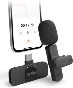 Mikrofons SBS Mobile SBS Wireless Microphone USB-C Jaunumi - Datori
