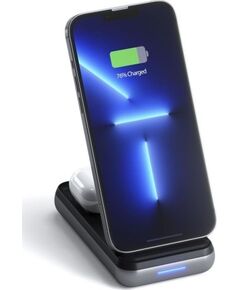 SATECHI Duo Wireless Charger Power Stand Jaunumi - Datori