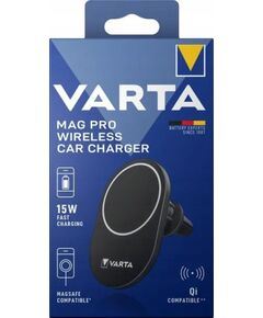 Varta Mag Pro Qi Wireless Car Charger 15W Jaunumi - Datori