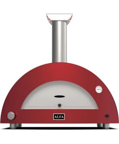 Alfa Forni Hibrīdā picu krāsns „Alfa MODERNO 3 Pizze“ : Krāsa - Antique Red Picas krāsns