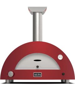 Alfa Forni Ar malku kurināma picu krāsns Alfa - MODERNO 2 Pizze : Krāsa - Antique Red Picu krāsnis un piederumi