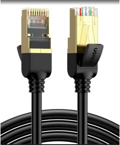 UGREEN NW107 Кабель для зарядки F/FTP CAT7 с 2xRJ45 plugs 15m / чёрный Сетевые кабели