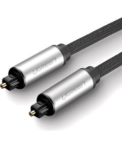 UGREEN AV108 Кабель для оптического аудио TOSLINK - TOSLINK 2m braided grey Aудио-видео