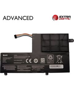 Extradigital Notebook battery LENOVO L14M2P21, 4500mAh, Extra Digital Advanced Baterijas portatīvajiem datoriem