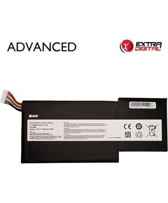 Extradigital Аккумулятор для ноутбука MSI BTY-M6K, 4300mAh, Extra Digital Advanced Portatīvo datoru baterijas