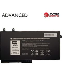 Extradigital Аккумулятор для ноутбука DELL R8D7N, 4000mAh, Extra Digital Advanced Portatīvo datoru baterijas