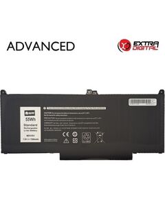 Extradigital Аккумулятор для ноутбука DELL MXV9V, 7200mAh, Extra Digital Advanced Portatīvo datoru baterijas