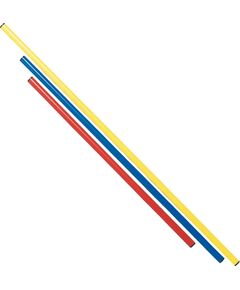 Plastic gimnastic stick TREMBLAY 80cm D25 yellow Велосипеды