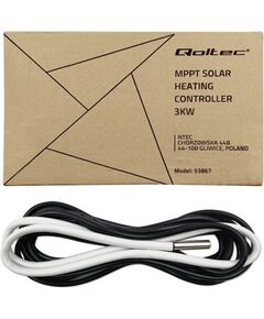 Qoltec invertora saules ūdens sildītāja pārveidotājs ECO* Solar Boost | MPPT | BYPASS | LCD | 3kW/4kW | Wi-Fi Jaunumi - Datori