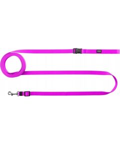 Chaba CHABA SMYCZ SPACEROWA Z PASEM BIODROWYM   20mm/4m FUKSJA Citas preces