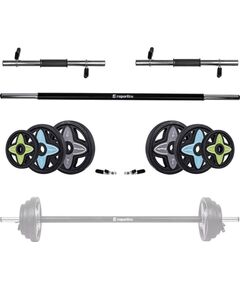 Stieņa komplekts inSPORTline Pumpstar Plus 2 – 20 kg Hanteles