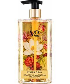 Vivian Gray Graceful Magnolia Cream Soap - Tekuté mýdlo na ruce 350ml Духи и косметика