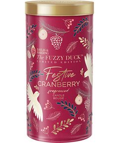 Baylis & Harding Festive Cranberry Fragranced Candle ( Zimní království ) - Vonná svíčka 390.0g Ароматы для дома и комнаты