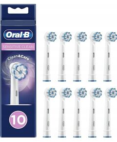 Końcówka Braun Braun Oral-B Pro Sensitive Clean brush heads 10 (white, frustration-free outer packaging) Uzgaļi elektriskajām zobu birstēm