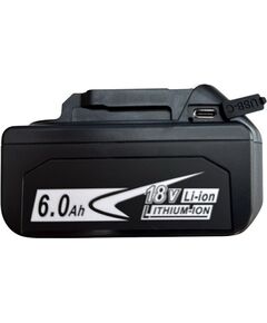 Extradigital Power Tool Battery MAKITA BL1860B, 18V, 6Ah, Li-ion, USB Type-C Akumulatori