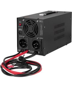 KEMOT PROsinus-1000 UPS – a pure sine wave inverter with a 12V charging function, 230V, 1000VA/700W – black UPS Nepārtrauktā barošana