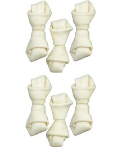 ZOLUX Knotted white bone - chew for dog - 54g Suņu barība