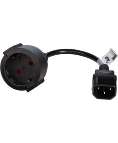 Akyga AK-PC-10A power cable Black 0.15 m CEE7/4 Dažādi vadi