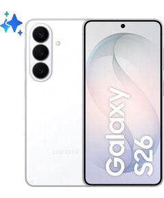 Samsung Galaxy S26 16 cm (6.3") Dual SIM Android 16.0 5G USB Type-C 12 GB 256 GB 4300 mAh White Мобильные телефоны
