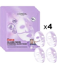 L'oreal Paris Filler Glass Skin Mask ( 4 x 25 g ) - Sada rozjasňujících masek 25.0g Духи и косметика