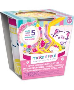 MAKE IT REAL Набор для браслетов «Узлы-лапша» Развивающие игры