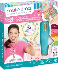 MAKE IT REAL набор для создания браслетов «Swift Twist» Развивающие игры