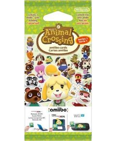Nintendo amiibo cards 3 pcs. Animal C. Vol.1 Galda spēles
