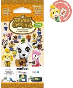 Nintendo Zestaw kart Amiibo Animal Crossing: Happy Home Vol.2 Galda spēles