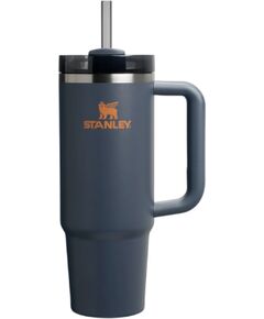 Stanley Termokrūze ar salmiņu The Quencher H2.O FlowState Tumbler 0.89L pelēka Termosi un Termokrūzes