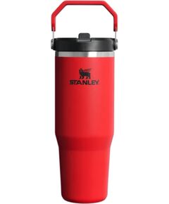 Stanley Termokrūze ar salmiņu The IceFlow Flip Straw 2.0 Tumbler 0,89L tumši sarkana Pudeles