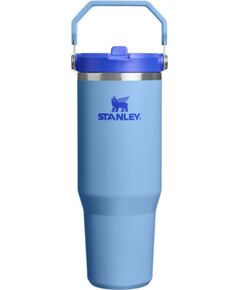 Stanley Termokrūze ar salmiņu The IceFlow Flip Straw 2.0 Tumbler 0,89L gaiši zila Pudeles