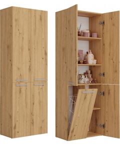 Top E Shop Topeshop NEL 1K DD ART KPL bathroom storage cabinet Oak Новинки Для дома и сада 