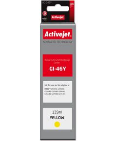 Activejet AC-G46Y Ink cartridge for Canon printers, replacement for Canon GI-46Y; Supreme; 135 ml; yellow Чернила для принтера