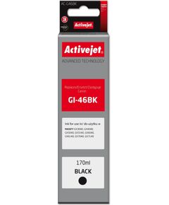 Activejet AC-G46BK Ink cartridge for Canon printers, Replacement for Canon GI-46BK; Supreme; 170 ml; black Чернила для принтера