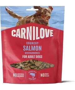 CARNILOVE Crunchy Salmon with Blueberries - dog treat - 200g Suņu barība