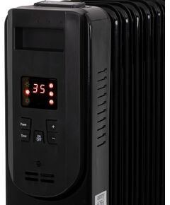 Adler Electric oil heater with remote control CAMRY CR 7814 13 fins, 2500 W black Масляные радиаторы
