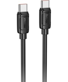 USB кабель Hoco X115 240W USB-C to USB-C 1.0m черный Дата USB-кабели