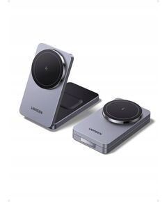 Bezvadu lādētājs UGREEN W528 Magnetic Wireless Charger 2-in-1 Новинки Компьютерная техника