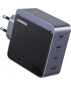 Tīkla lādētājs 220v  Ugreen Nexode S 140W, GaN,  3x USB-C + USB Новинки Компьютерная техника
