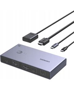 Switch KVM UGREEN CM731 2w1 USB-C + HDMI Новинки Компьютерная техника