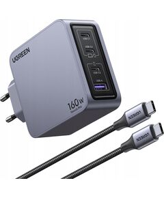 Tīkla lādētājs 220v Ugreen Nexode Pro 1x USB-A 3x USB-C  (UGR1838) Новинки Компьютерная техника