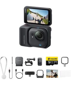 Insta360 GO Ultra Premium Cycling Bundle, black Aудио-видео
