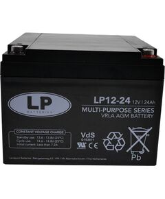 Yuasa 24Ah akumulators LANDPORT 166x175x125mm Аккумуляторы