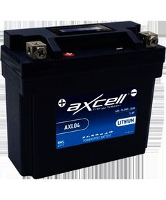 12.8V 360A Axcell litija moto akumulators 148x65x130mm Akumulatori