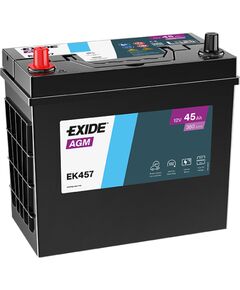 45Ah 380A akumulators EXIDE AGM 237x127x227+- Аккумуляторы