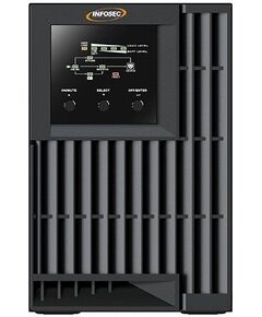 Infosec E4 Value 1000 uninterruptible power supply (UPS) Double-conversion (Online) 1 kVA 3 AC outlet(s) UPS Nepārtrauktā barošana