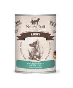 Natural Trail NATURAL TRAIL PIES pusz.800g LIGHT CHICKEN, TURKEY /6 Suņu barība