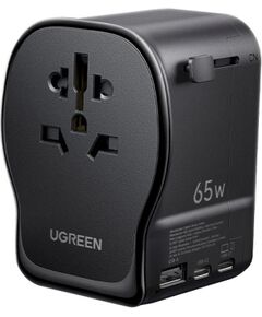 UGREEN 55001 Универсальное сетевое зарядное устройство 65W / чёрный, серый Зарядные устройства