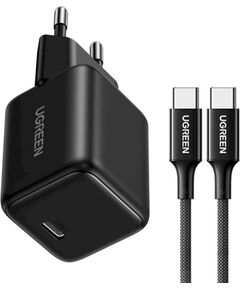 UGREEN 65012 X513 Зарядное устройство для смартфона AC Fast Charging 30W 1 m / чёрный Зарядные устройства